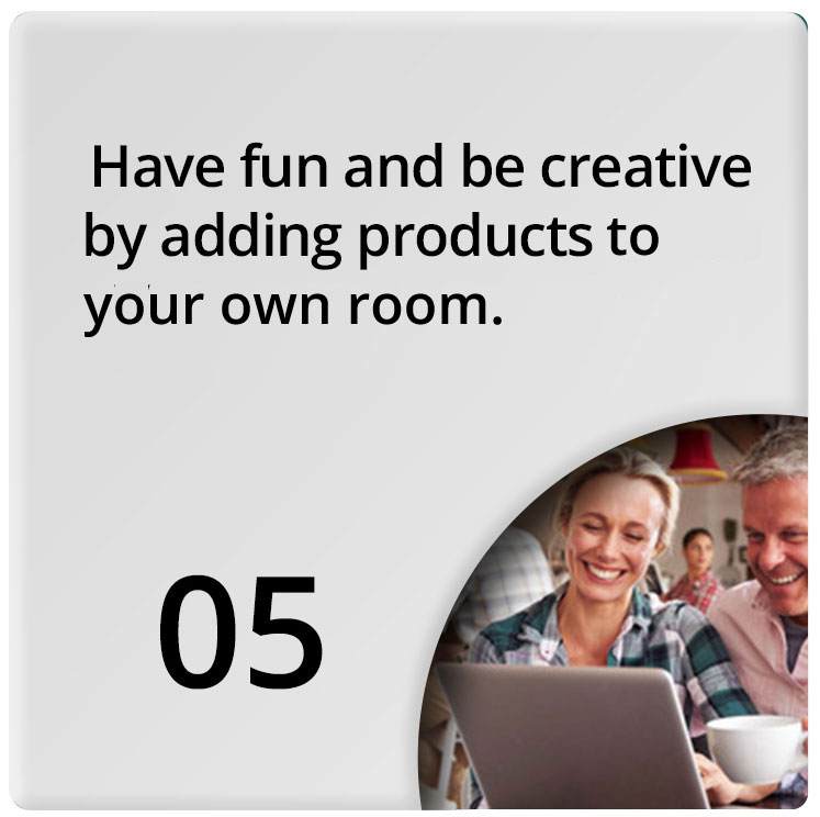 Have fun designing your room